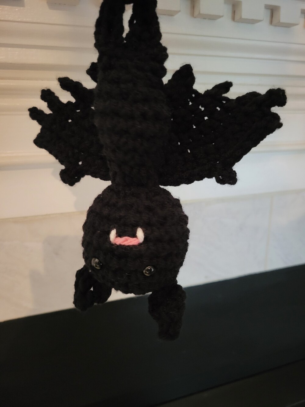Halloween Black (B) Bat Dangler Spooky Sweet Fun Goth Decoration Ornament Car